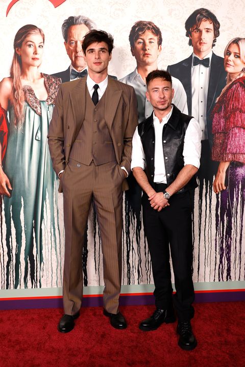 Jacob Elordi and Barry Keoghan became firm friends on the set of Saltburn. Pic: Getty Images