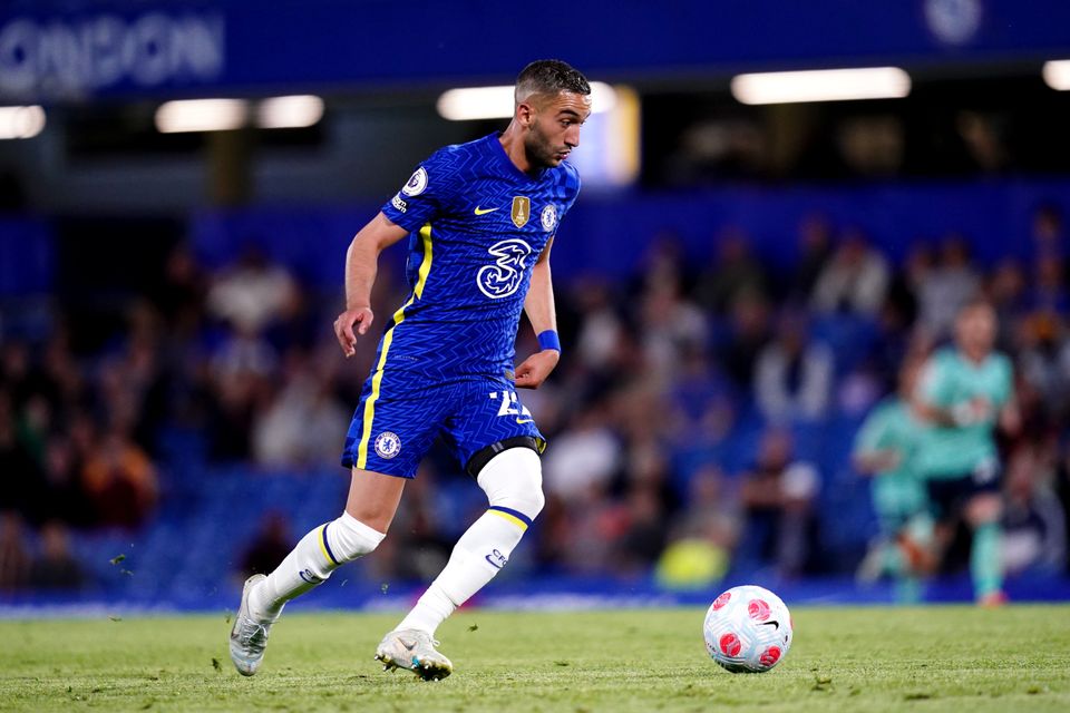 Hakim Ziyech, pictured, could be among those to leave Chelsea this summer (John Walton/PA)