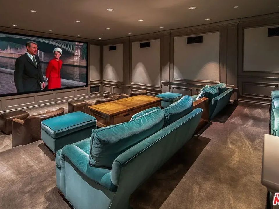 The luxury pad also boasts a private cinema room. Photo: Westside Estate Agency
