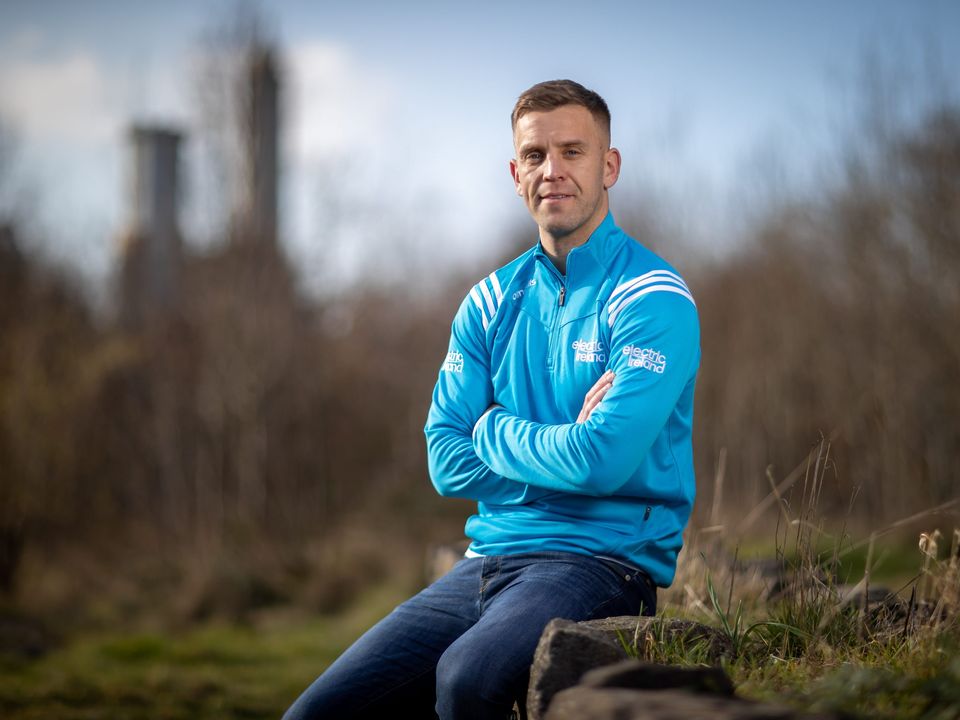 Former Dublin footballer and Electric Ireland Sigerson Cup winner with DCU DÉ, Jonny Cooper, at the Electric Ireland Sigerson Cup final media conference. Photo: Morgan Treacy/INPHO