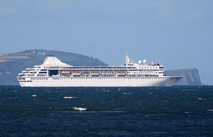 Stranded cruise ship set to finally leave Belfast at 3pm after last-minute U-turn