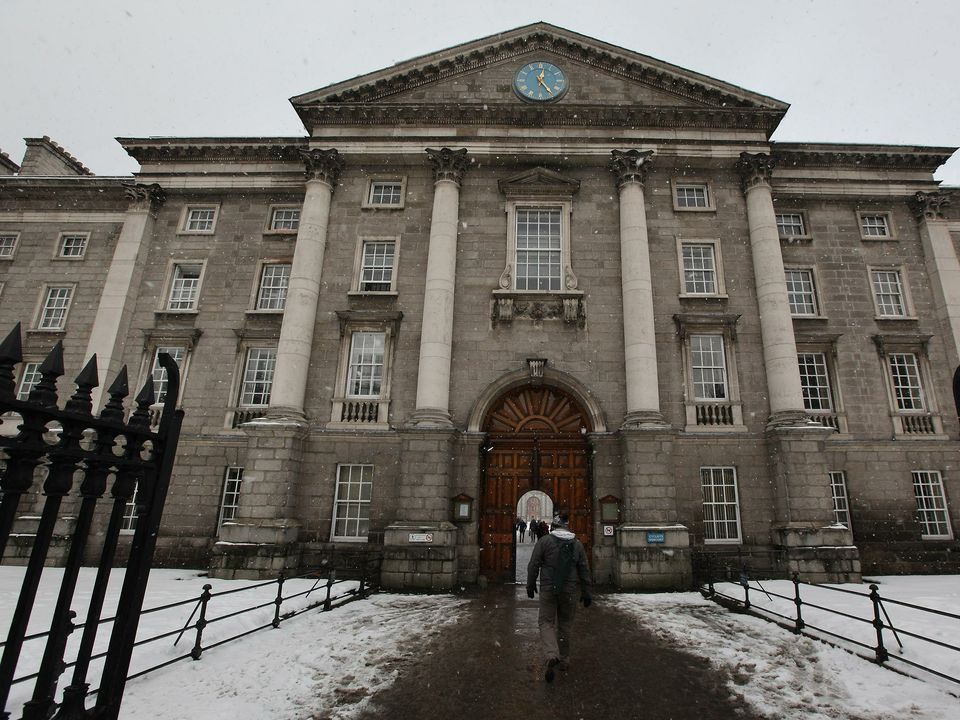 DUBLIN, IRELAND - DECEMBER 02:  Trinity College on December 2, 2010 in Dublin, Ireland.  The Irish economy has faltered after years of growth and recently European Union finance ministers approved an aid package totaling 85-billion euros (113 billion U.S. dollars).  (Photo by Peter Macdiarmid/Getty Images)