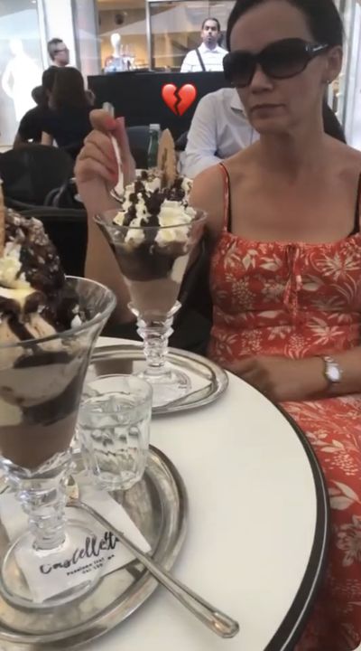 Jade shared a video of her mother