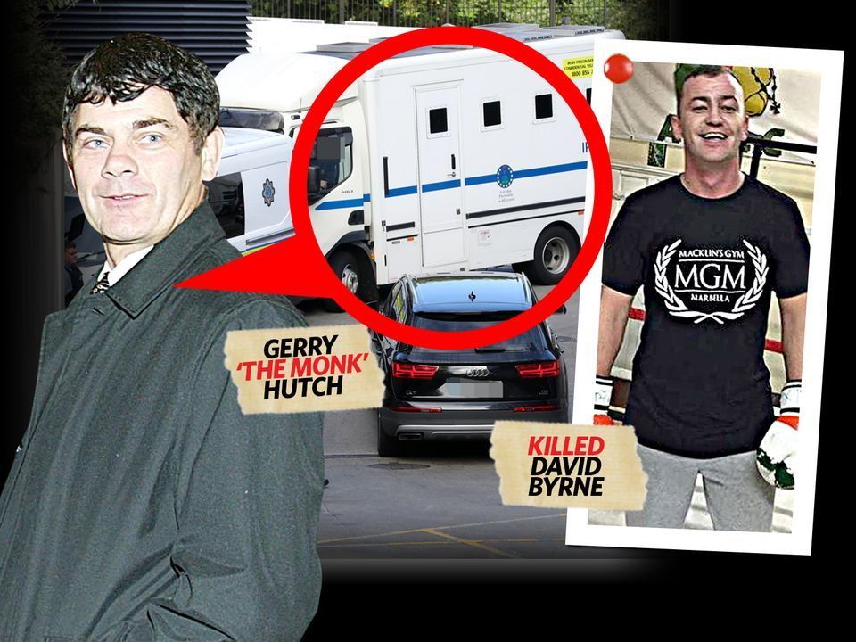 Gerry 'The Monk' Hutch appearing at the Special Criminal Court