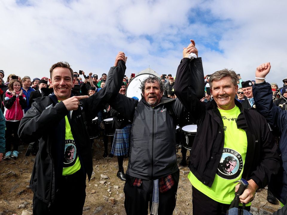 Charlie Bird with Ryan Tubridy and Daniel O'Donnell