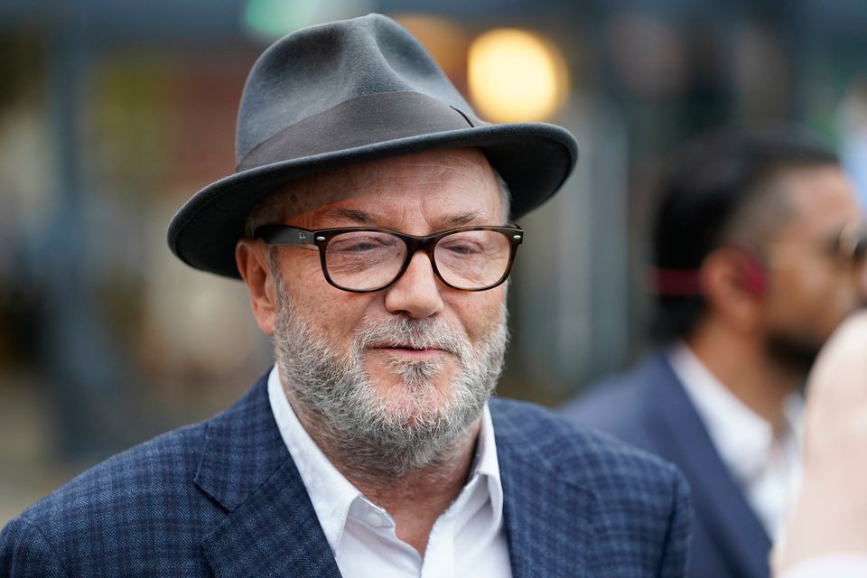 George Galloway. Photo credit: Danny Lawson/PA Wire