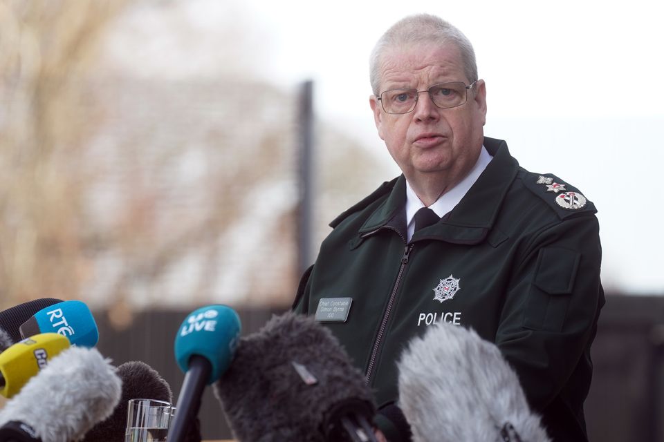 PSNI Chief Constable Simon Byrne said ‘John is held in the highest esteem within our organisation’ (Brian Lawless/PA)