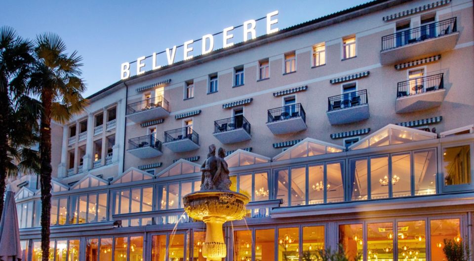 The Hotel Belvedere is where Clodagh stayed during her press trip