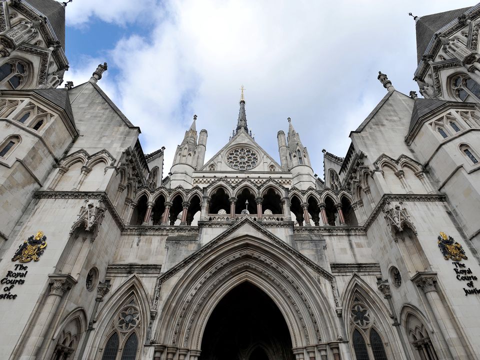The challenge to the sentences of Ross Neville, Michael Celmins and Olivia Memmory was heard at the Royal Courts of Justice in London (Nick Ansell/PA)