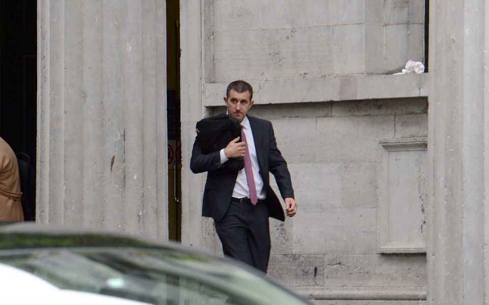 Michael Mannion outside court this week