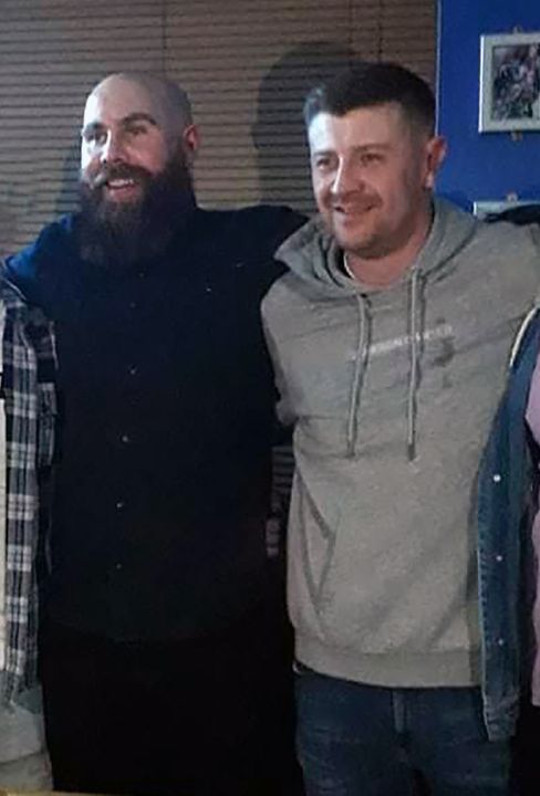 Colin Kingsbury, beard, with Nathan Wilson