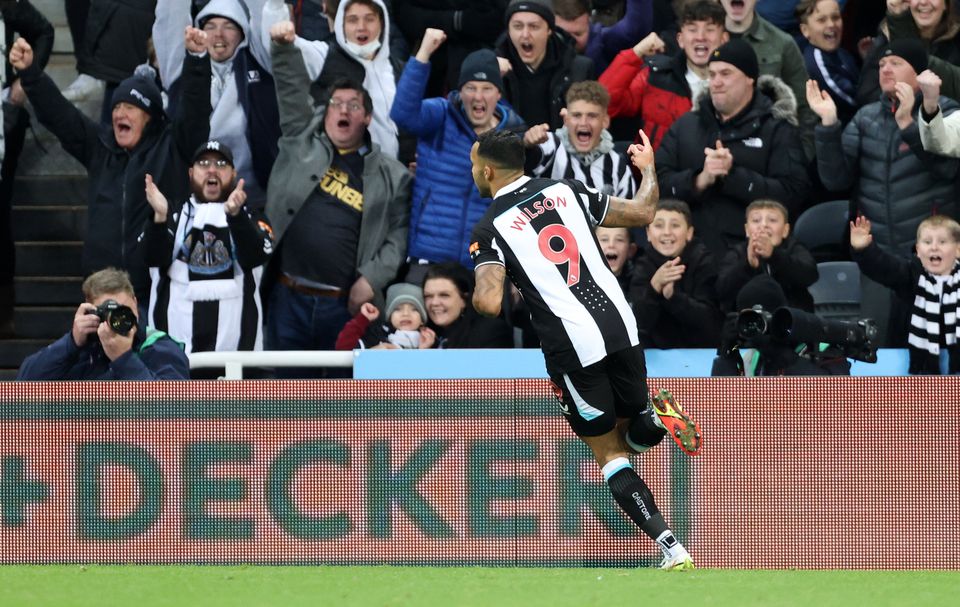 Callum Wilson fired Newcastle to their first Premier League victory of the season at the 15th attempt (Richard Sellers/PA)