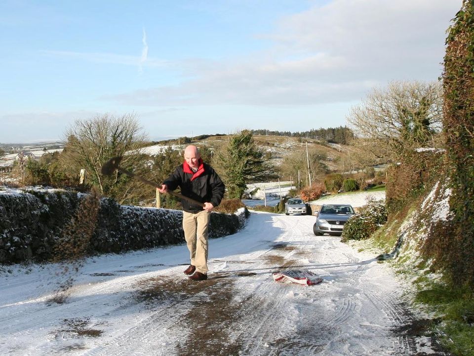 Frosty weather. Photo: Brian Farrell.