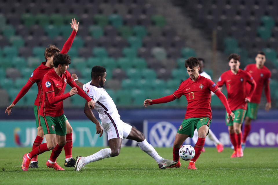 Fabio Vieira is a Portugal Under-21s international (Luka Stanzl/PA)