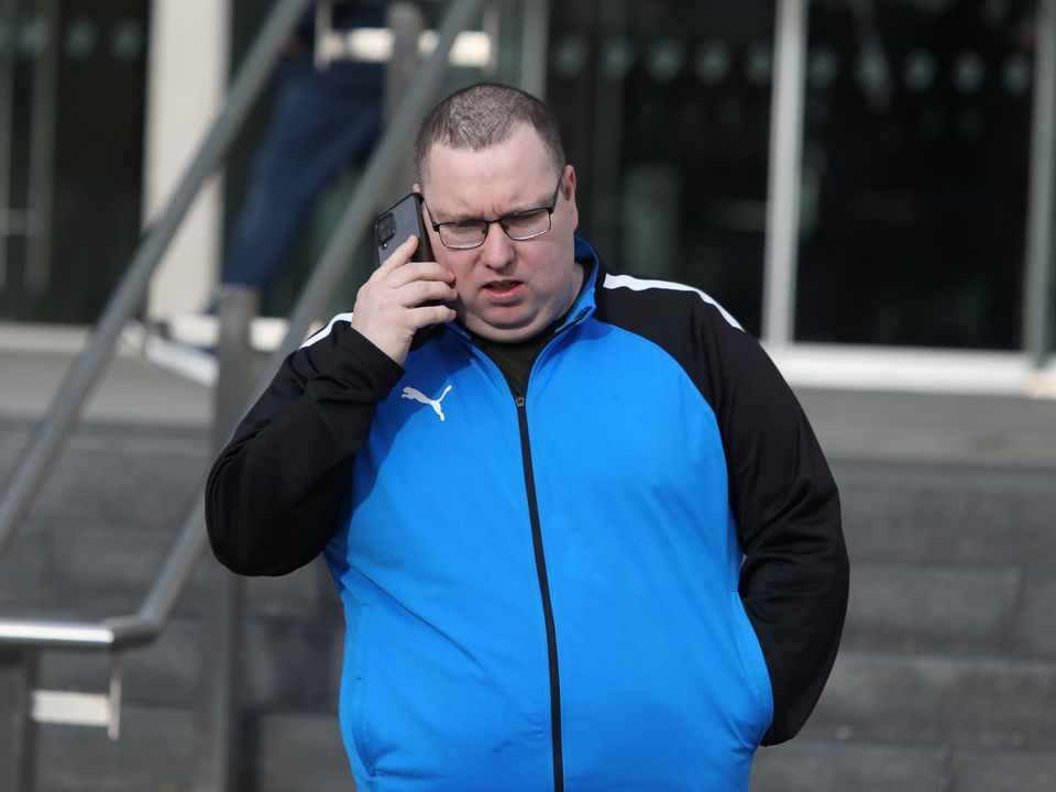 Darren O'Connor of Croftwood Drive, Ballyfermot, loaded up the boot of his car with the goods