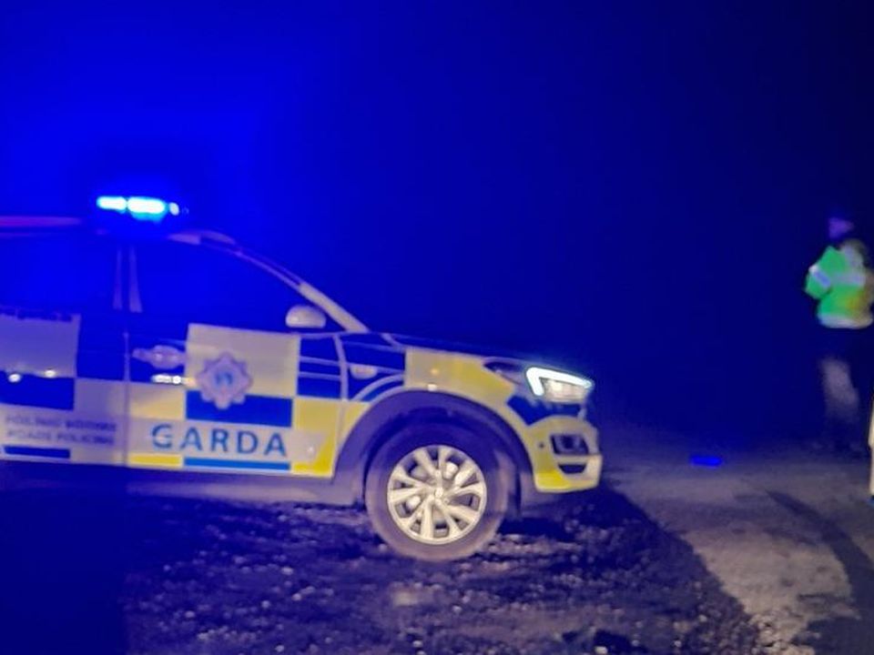 Garda patrol car