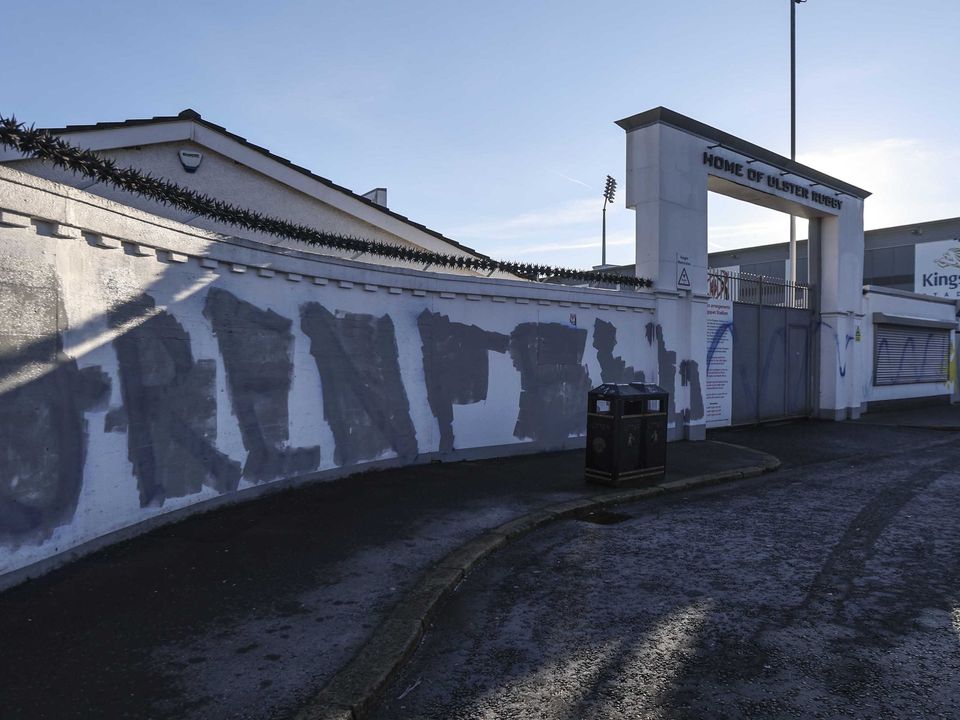 Graffiti at Ravenhill Park, Belfast