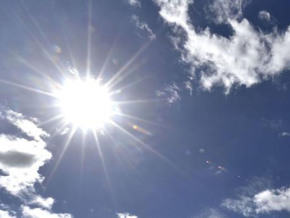 Sunny spells will dominate across this weekend with highs in the mid teens.