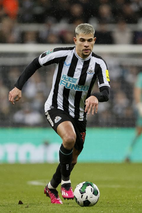 Bruno Guimaraes of Newcastle United returns from suspension which is a boost for the Magpies. Photo: Richard Sellers/Getty Images