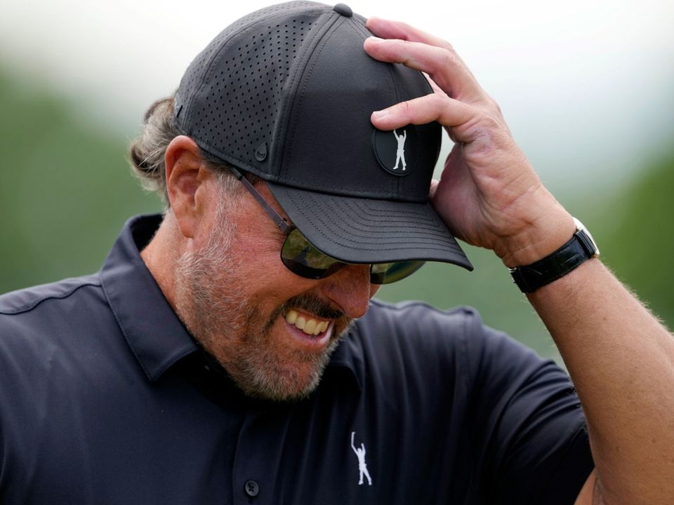 Phil Mickelson had a day to forget at the US Open