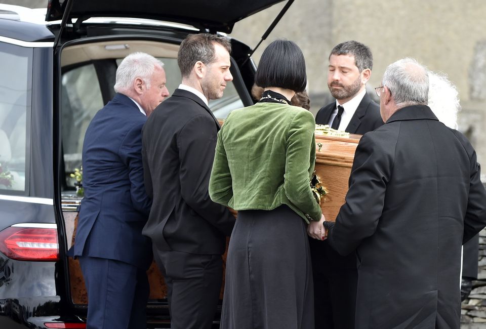 The  funeral of Anne Mary Sheeran in Monaseed Church on Wednesday. Pic: Jim Campbell