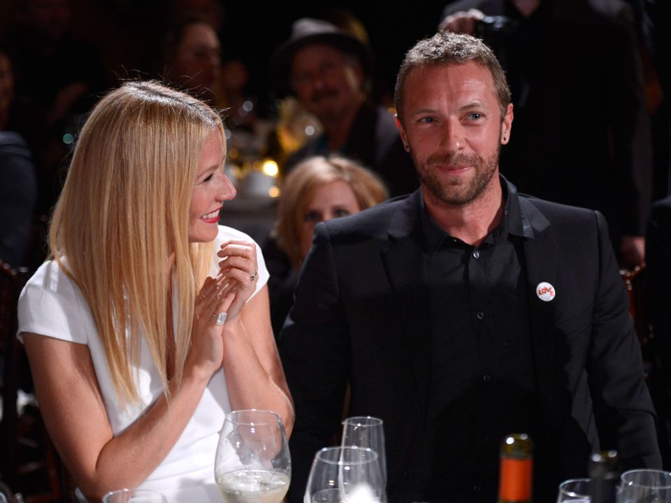 Gwyneth Paltrow and Chris Marti (Photo by Kevin Mazur/Getty Images for J/P Haitian Relief Organization)