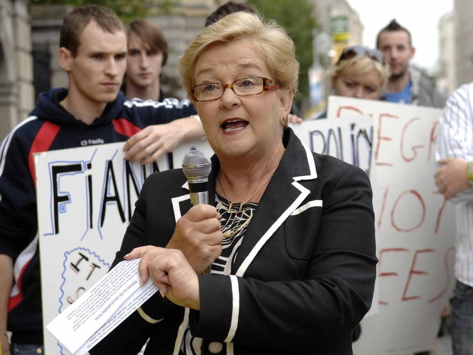 Former education minister Niamh Bhreathnach who ‘changed countless lives’. Photo: Laura Hutton
