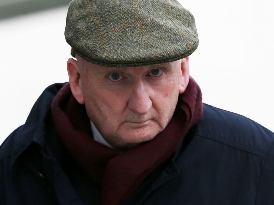 Former rugby coach, John McClean (73) of Casimir Avenue, Harold’s Cross, Dublin, leaves the Dublin District Court today after he was charged with more than 30 counts of assaulting schoolboys at Terenure College over a 17 year period. Pic Collins Courts.