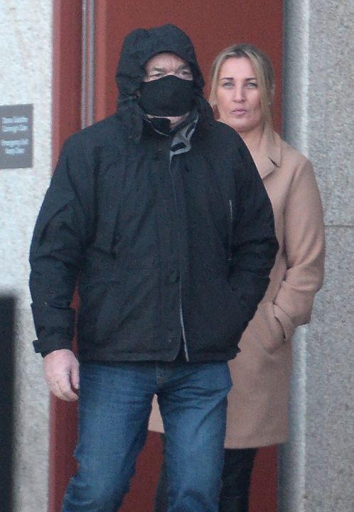 Martin Foley leaves Wexford Circuit Court with wife Sonia