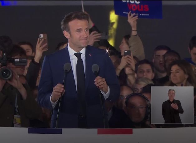 France’s Emmanuel Macron Wins Second Term As Marine Le Pen Concedes ...