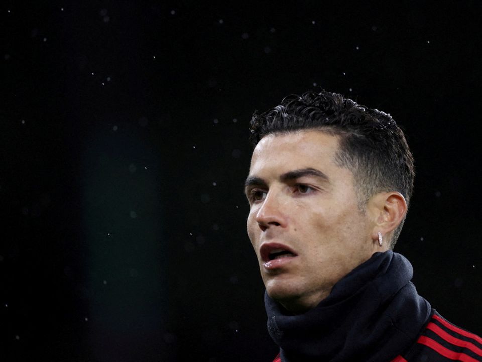 Manchester United's Cristiano Ronaldo. Reuters/Carl Recine