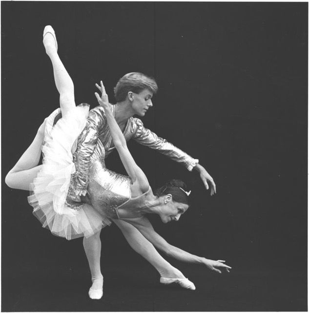 Roy Galvin and ballerina Joanna Banks