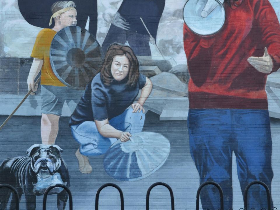 A mural in the Bogside