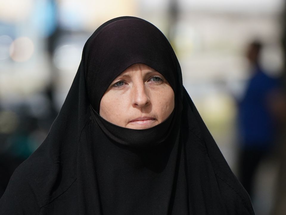 Former Irish soldier Lisa Smith (Niall Carson/PA)