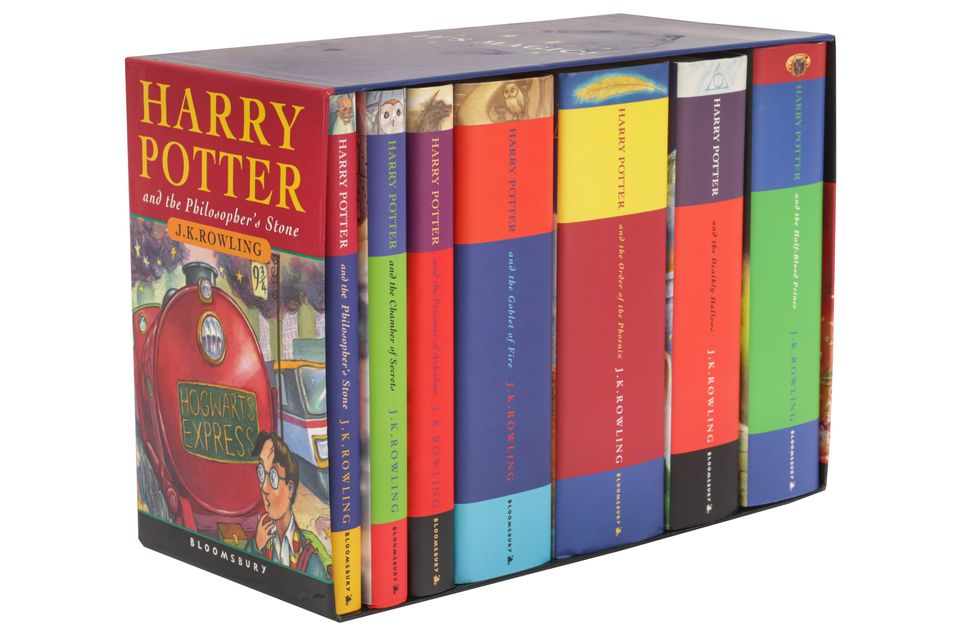 Complete set of first edition Harry Potter titles (Chiswick Auctions/PA)