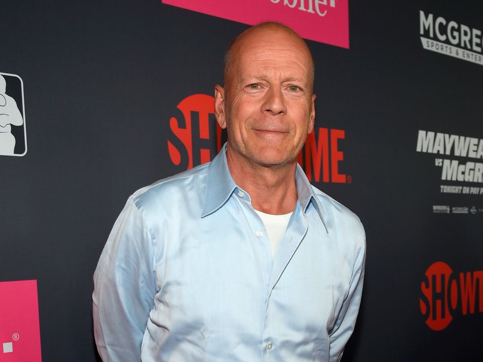 Hollywood star Bruce Willis has the same Dementia as Davie