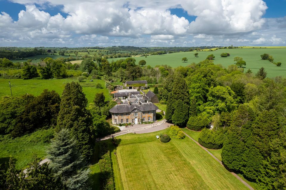 Assolas House stands on 17 acres of paddocks and gardens