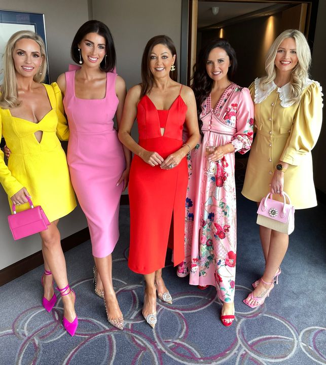 Pam Richardson, Sarah McDermot, model boss Mandy Maher, Jennifer Wrynne and Fiona Louise Folan show off their looks