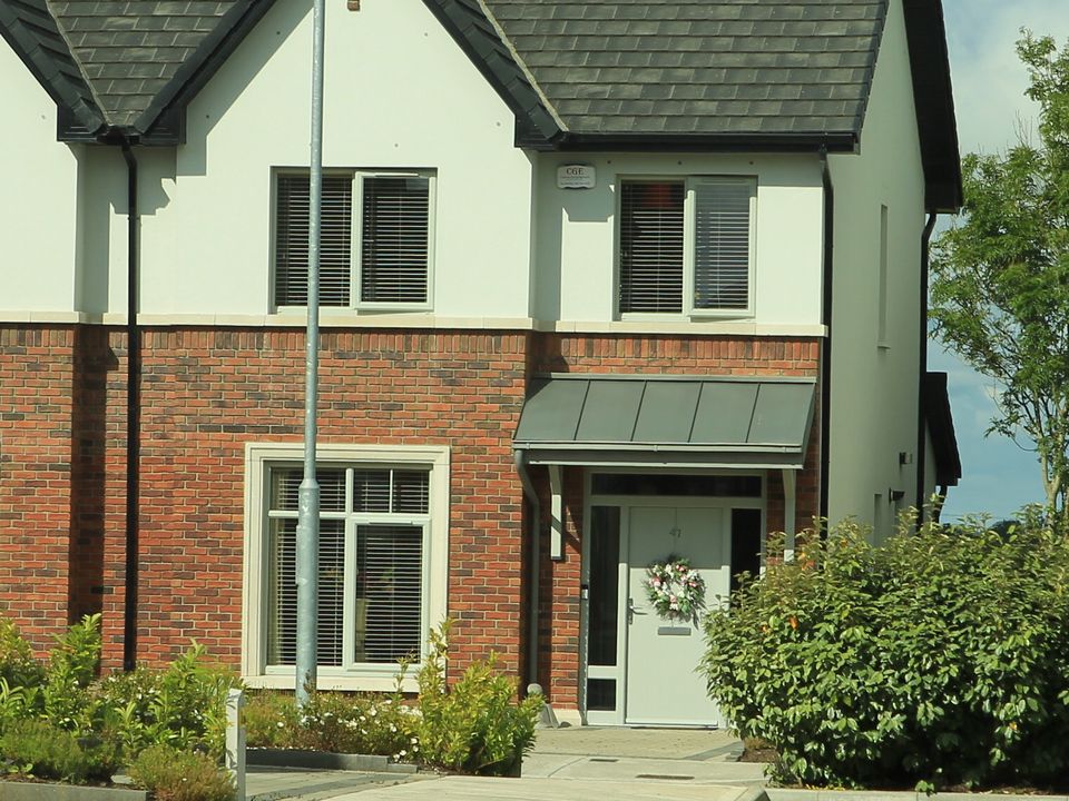The property at The Bailey, in Naas, Co Kildare, where Deirdre Brady was living