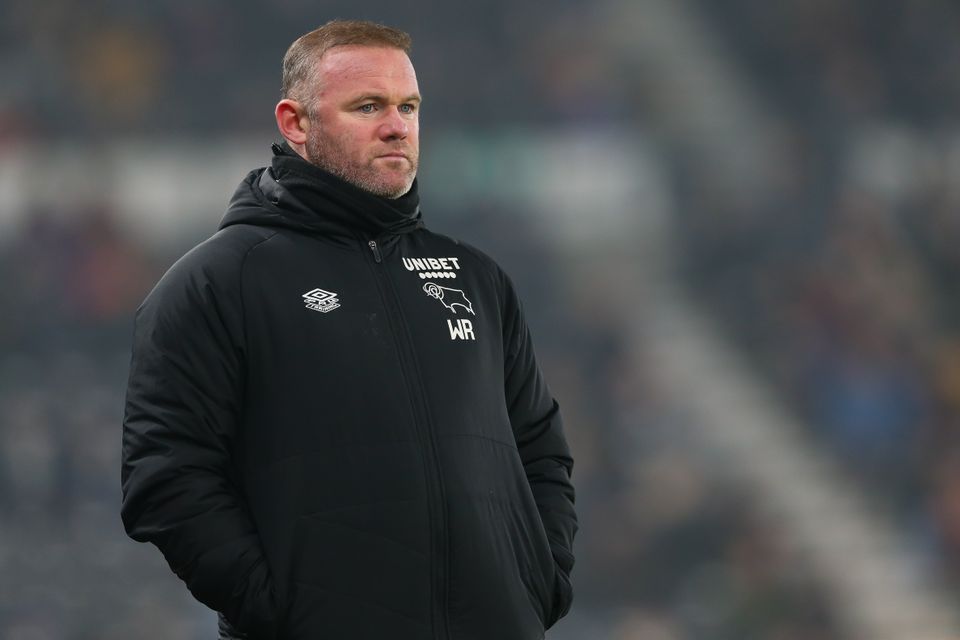 Former Everton star Wayne Rooney has chosen not to leave Derby (Barrington Coombs/PA)