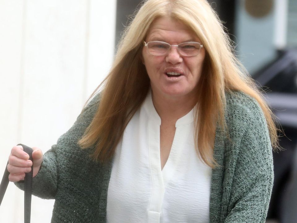 Debbie Paget, of Knowth Court, Ballymun, Dublin pictured at the Criminal Courts of Justice (CCJ)