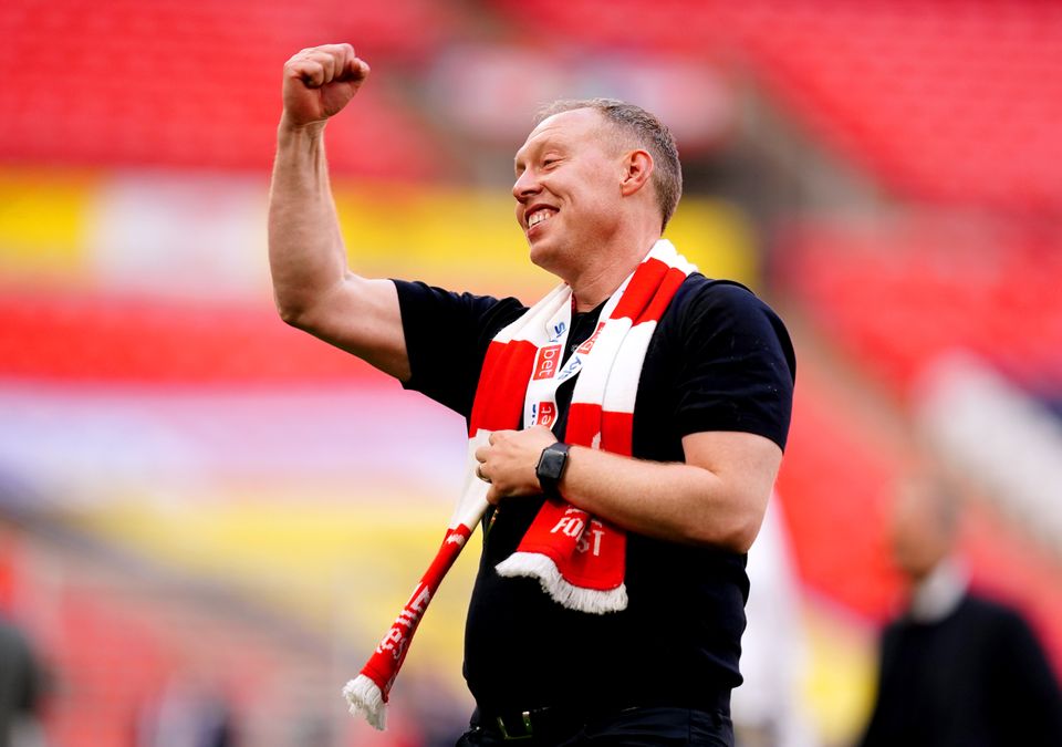 Nottingham Forest head coach Steve Cooper is delighted to land a striker (PA Images/Mike Egerton)