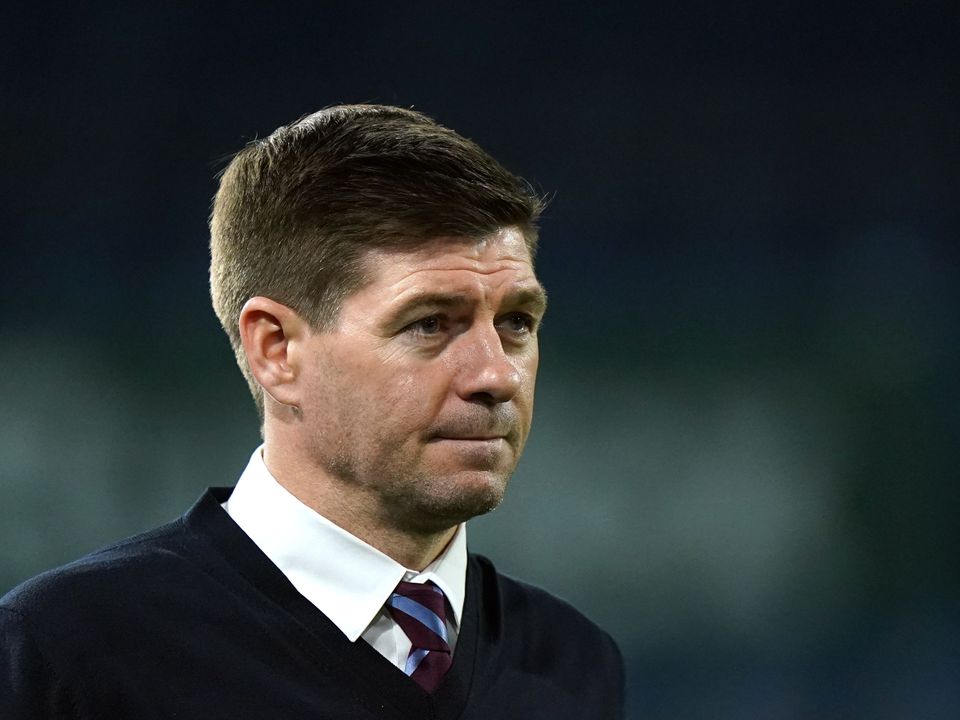 Steven Gerrard was impressed by Aston Villa’s all-around performance (PA)