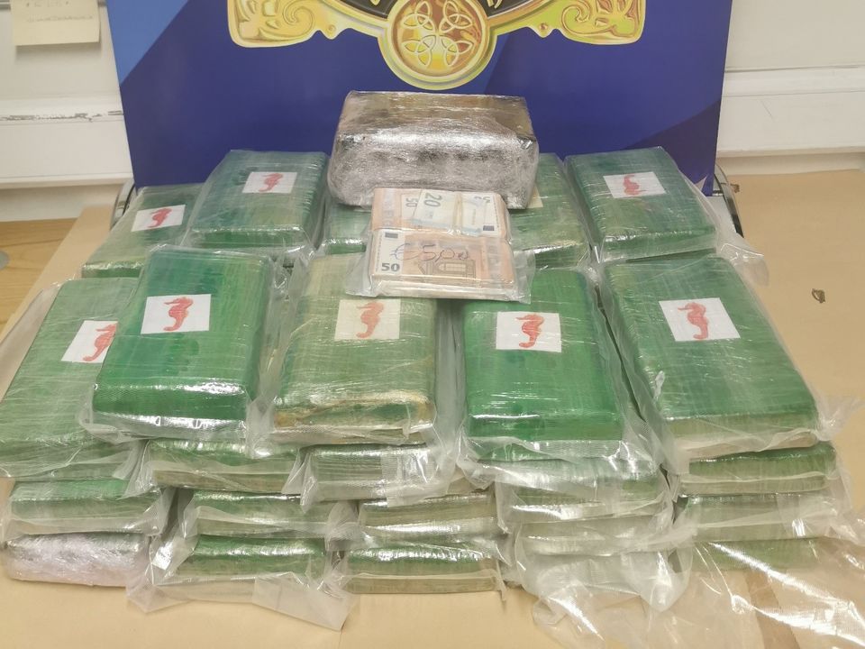 The cocaine was worth approximately €3.2 million