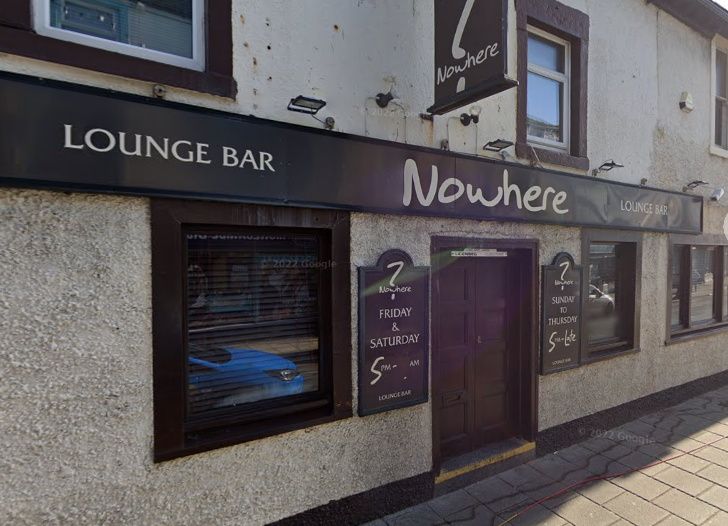 Nowhere bar in Morecambe