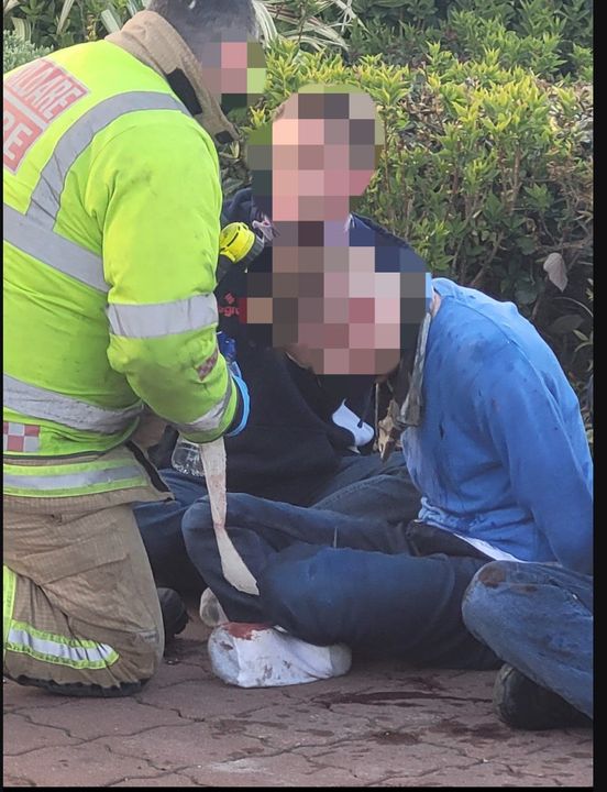 One of the injured burglary gang suspects