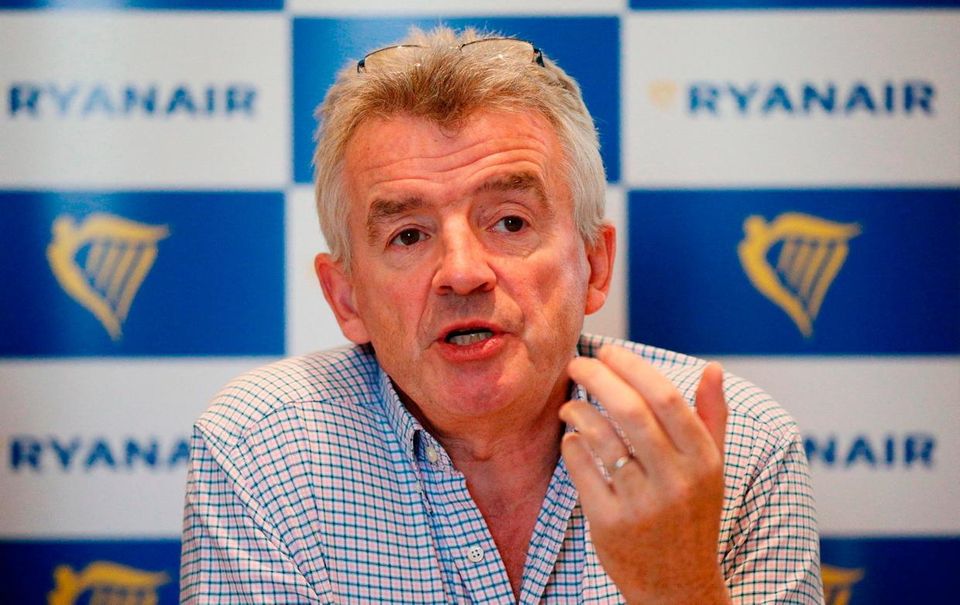 Ryanair group CEO Michael O'Leary. Photo: PA