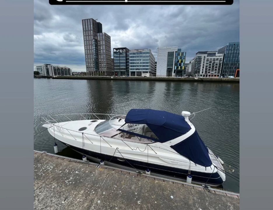 McGregor's yacht in Dublin docklands