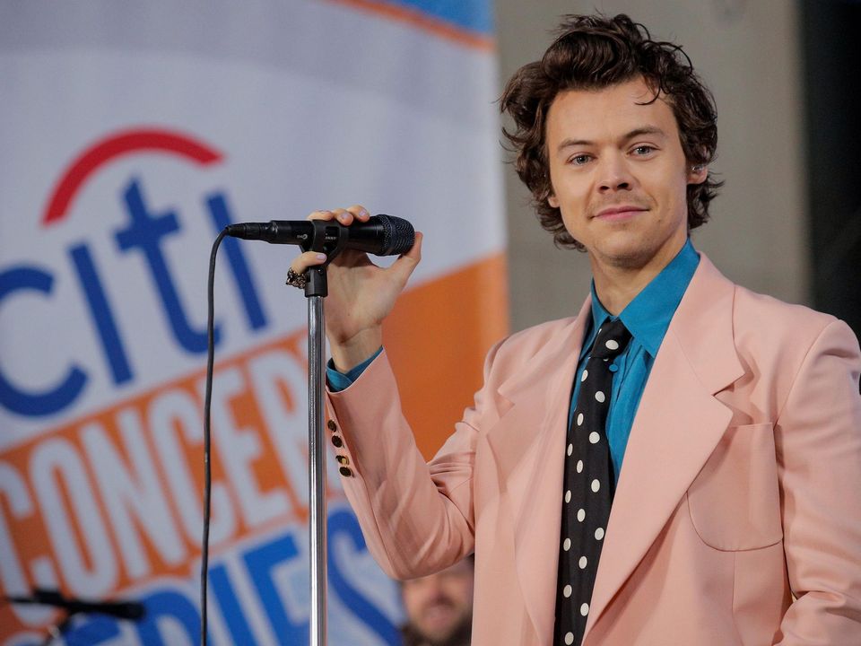 Harry Styles will play the Aviva Stadium at the end of this month. Photo: Reuters/Brendan McDermid
