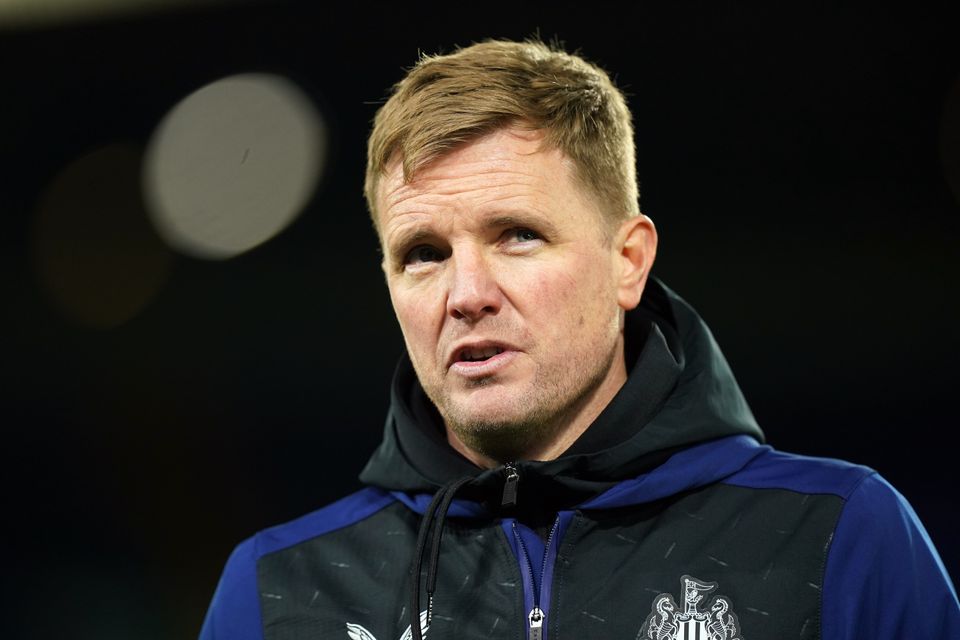 Dan Ashworth will work with Newcastle boss Eddie Howe (pictured) as they attempt to build for a brighter future on Tyneside (Mike Egerton/PA)